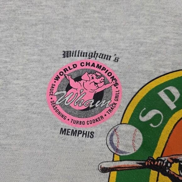 Vintage Discus Athletic Sweatshirt Mens Large Original Sports Saloon 90s USA - Picture 4 of 12